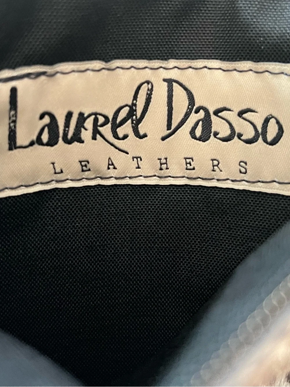Laurel Dasso Leopard Haircalf Leather Wristlet Clutch Mob Wife Pony Hair